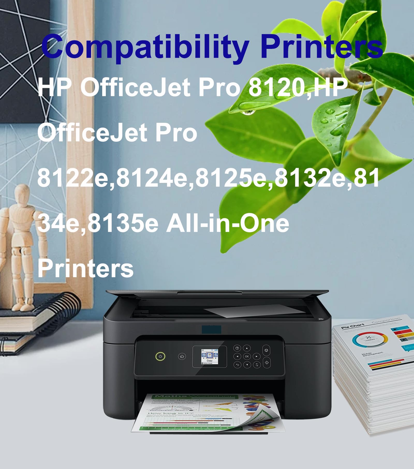Cartucce d'inchiostro 923 nero OfficeJet Pro 8135e 8139e