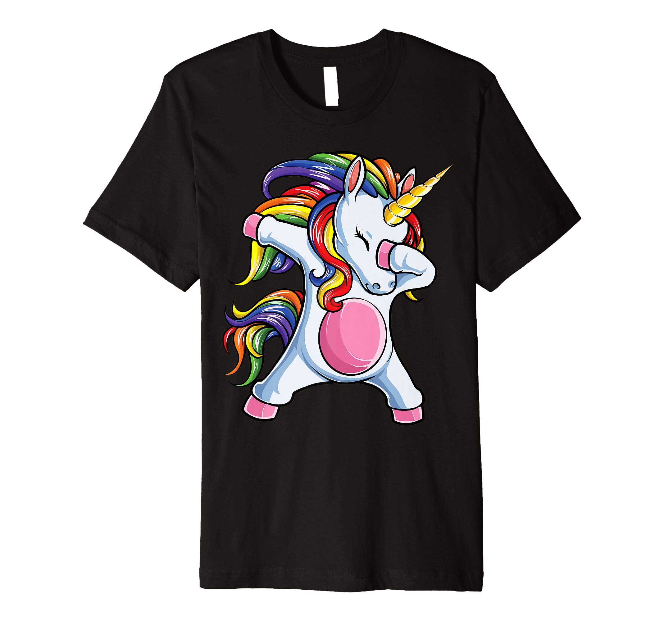 Unicorn Squad CoDabbing Unicorn T shirt Girls Gifts Kids Boys Rainbow DabOEKO-TEX STANDARD 100