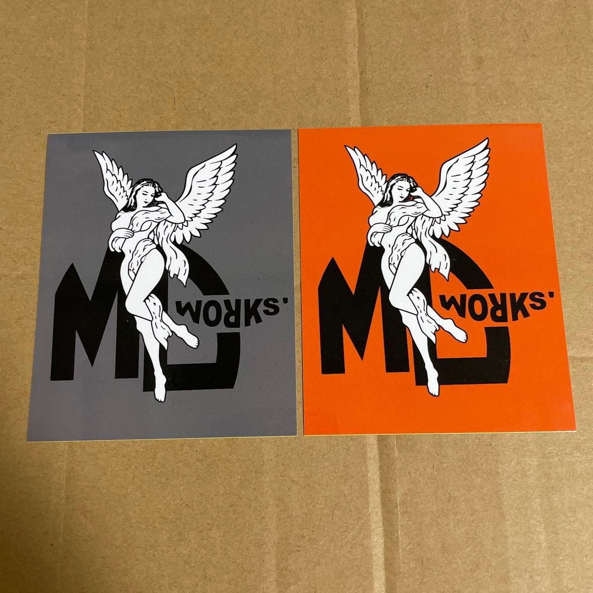 Amazon | MCワークス ステッカー 2枚セット エンジェル22 MCworks 