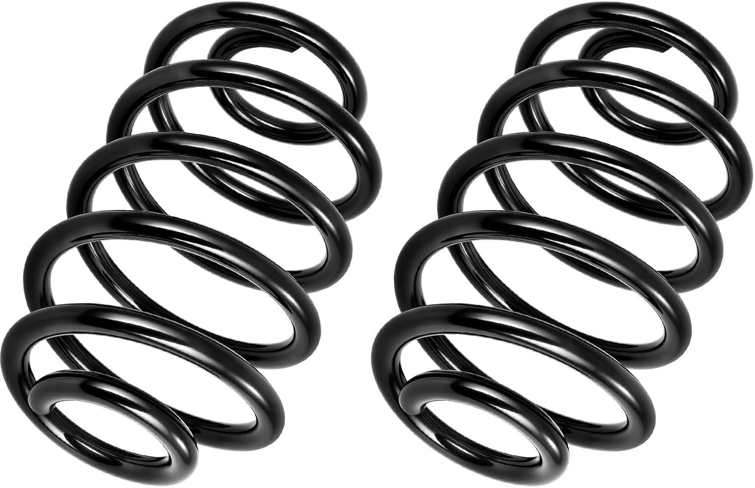 SCITOO 2Pcs Rear Suspension Coil Springs Set Compatible with 1997-2006 for Jeep for TJ,1997-2006 for Jeep for Wrangler Replace# 3229,52089103,52089104