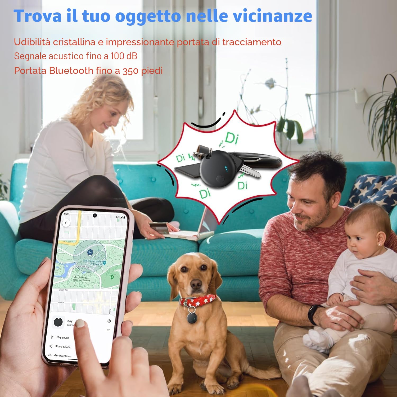 LocLynx Android Smart Tracker Tag — immagine 15 di 16