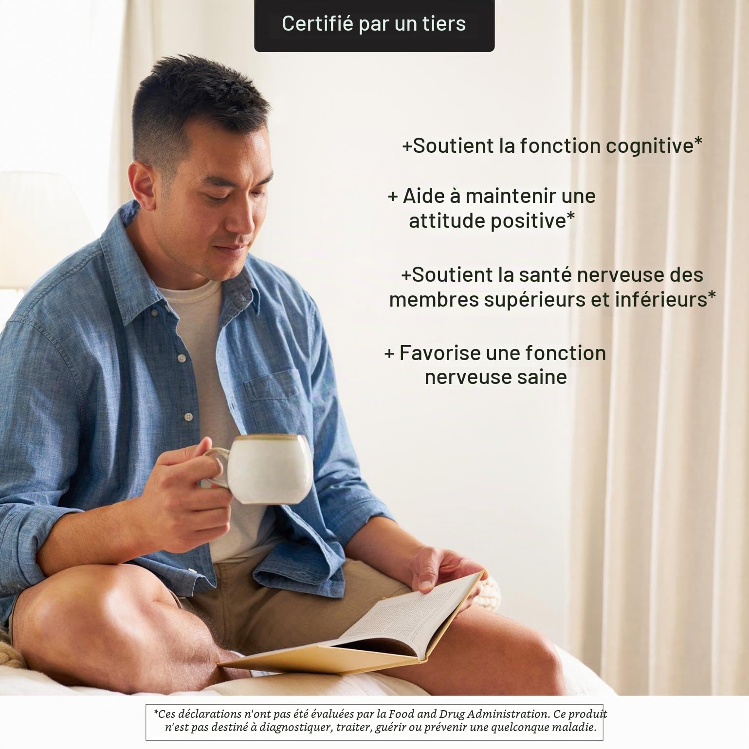 Thorne Acetyl-L-carnityl (500mg) - Supporte la Fonction Cérébrale et les Sensations Nerveuses Saines dans les Mains et les Pieds - Sans gluten, sans soja, sans produits laitiers - 60 Capsules