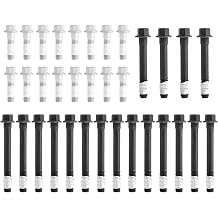 Cylinder Head Bolt Kit Compatible with Chevy GMC Yukon Cadillac Buick Pontiac Oldsmobile 7/16-14 Thread Size Replaces# ES72856