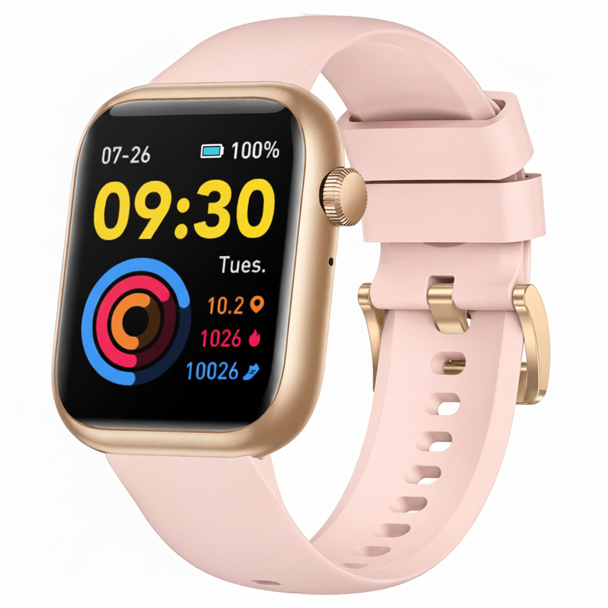 Smart Watch for Men Old Pink