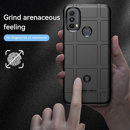 Miniatura 4 de Funda delgada para Motorola E20, funda para Moto E30, funda para Moto E40, resistente funda duradera con protección de grado militar a prueba de