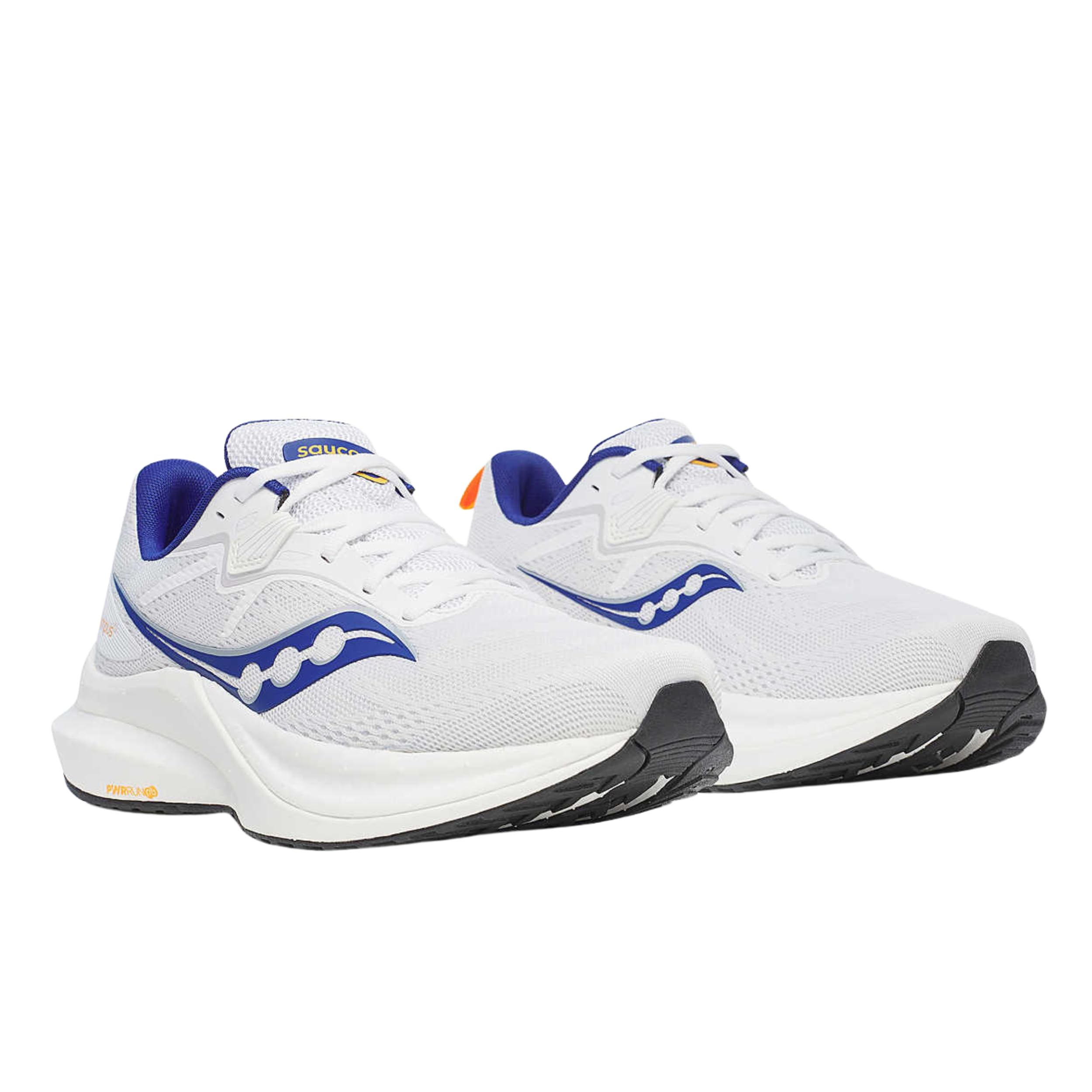 Amazon.co.jp: Saucony メンズ Tempus 2 スニーカー、ホワイト/ピール