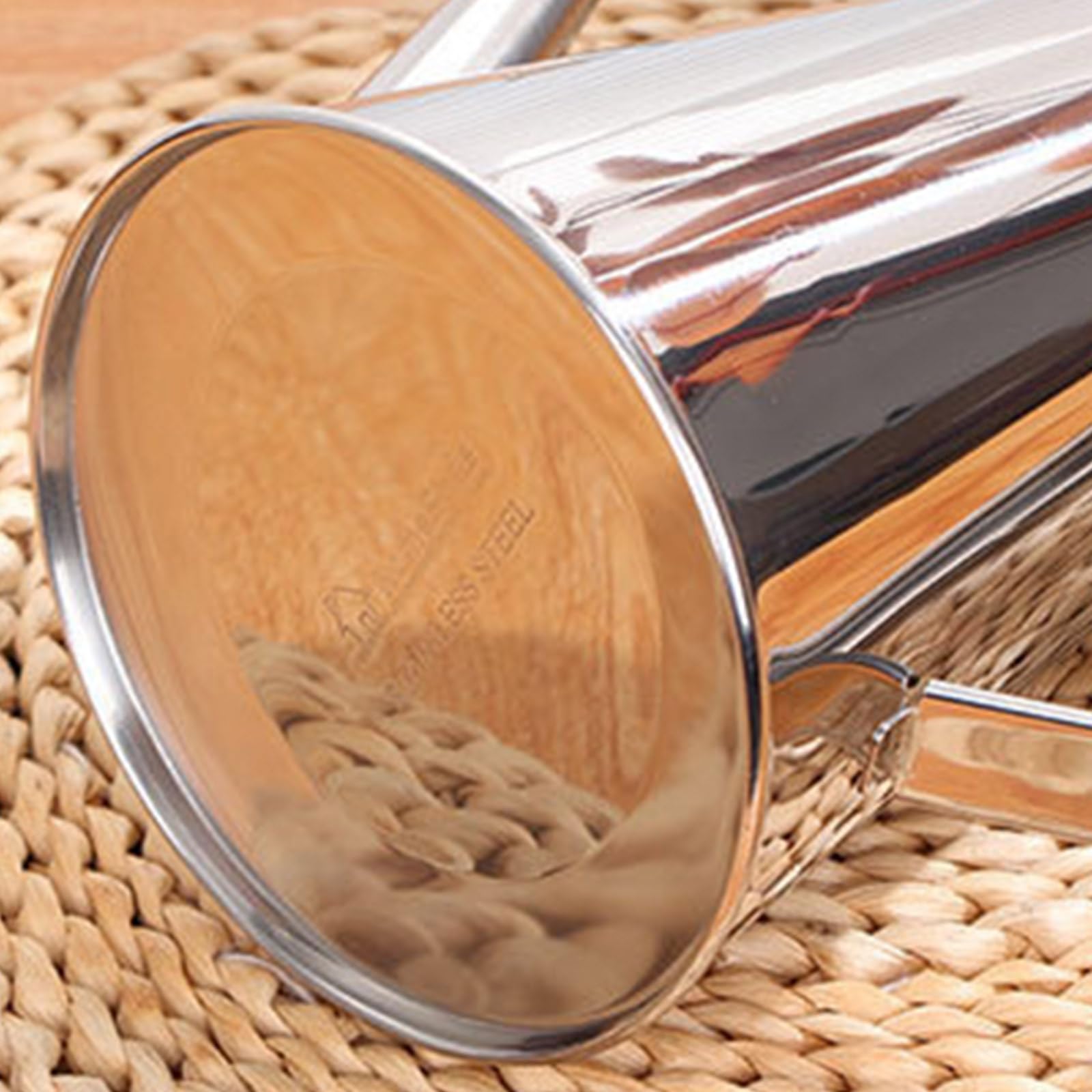 Dispensador de aceite de acero inoxidable de alta calidad con control preciso de vertido para encimeras de cocina y almacenamiento de condimentos ácidos