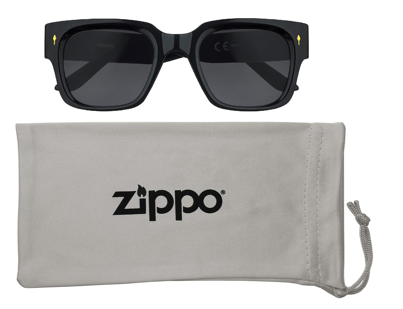 Zippo Occhiali da sole, unisex, per uomo e donna, protezione UV400, omologati CE