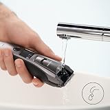 Panasonic beard trimmer, hair trimmer, Körperhaartrimmer abwaschbar silver, black - 8
