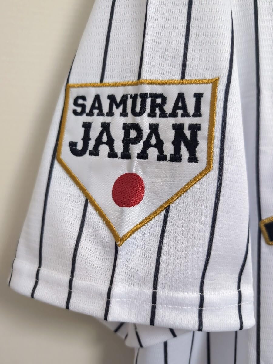 今すぐ購入 ☆JP/L 野球 日本代表 白ユニフォーム サムライジャパン