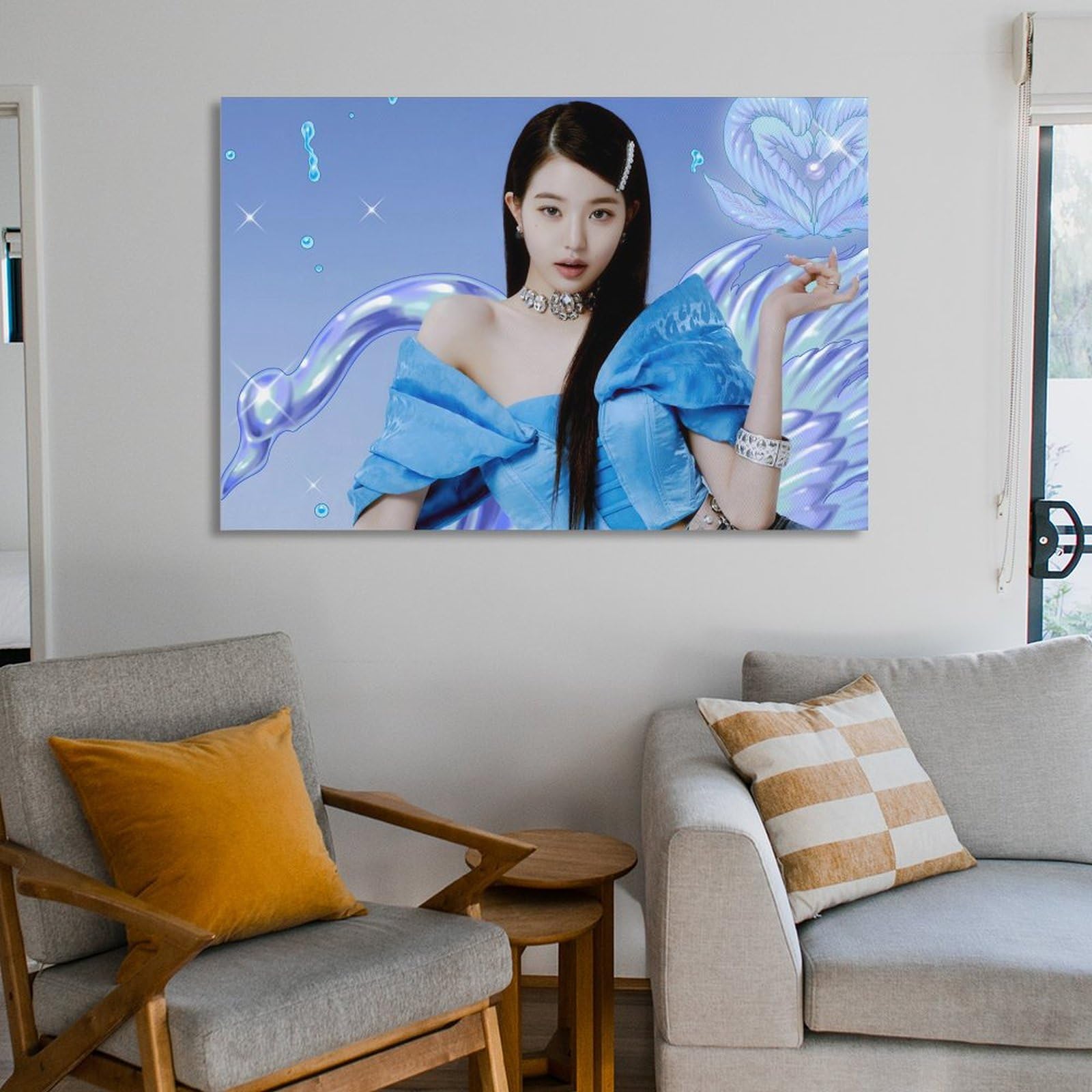 Amazon.co.jp: IVE ウォニョン ユジン 直井怜 LIZ イソ ガウル アート