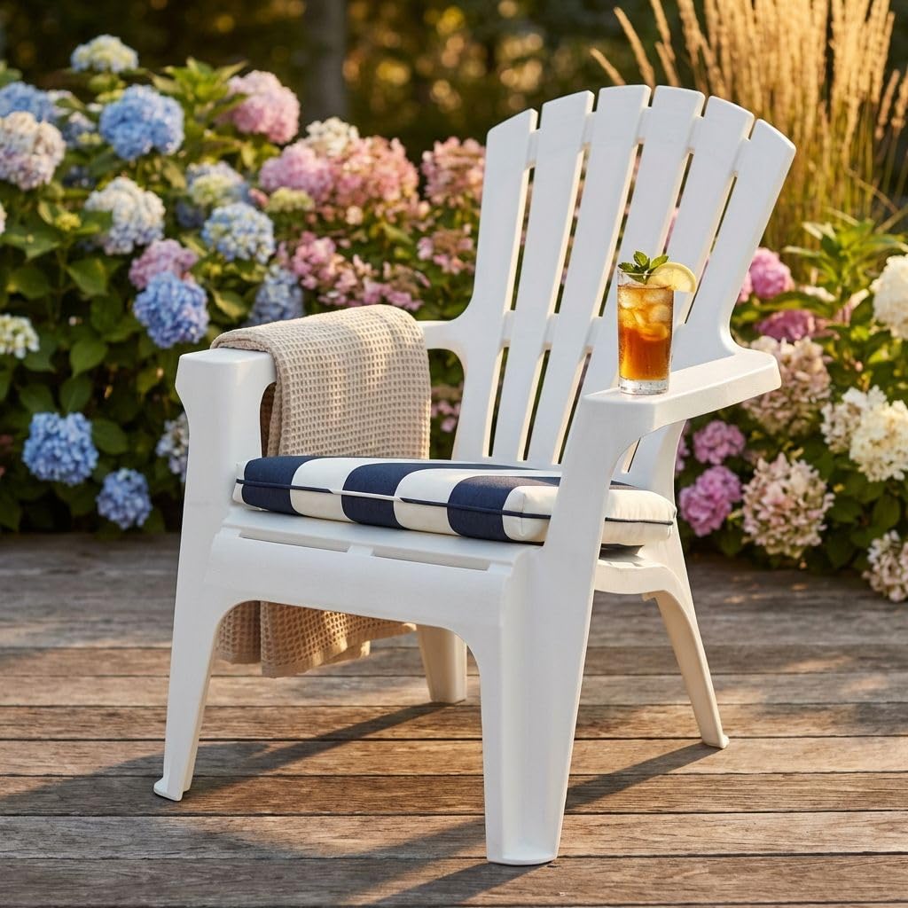 MilaniHome.it - Poltrona da giardino relax in plastica design moderno colorata