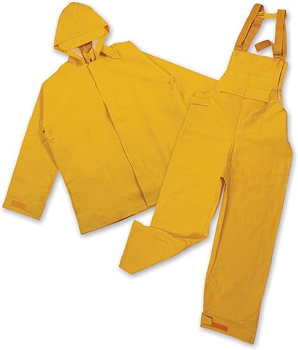 Miniatura 4 de Stansport mens Heavy Duty,bib Commercial Rainsuit Yellow