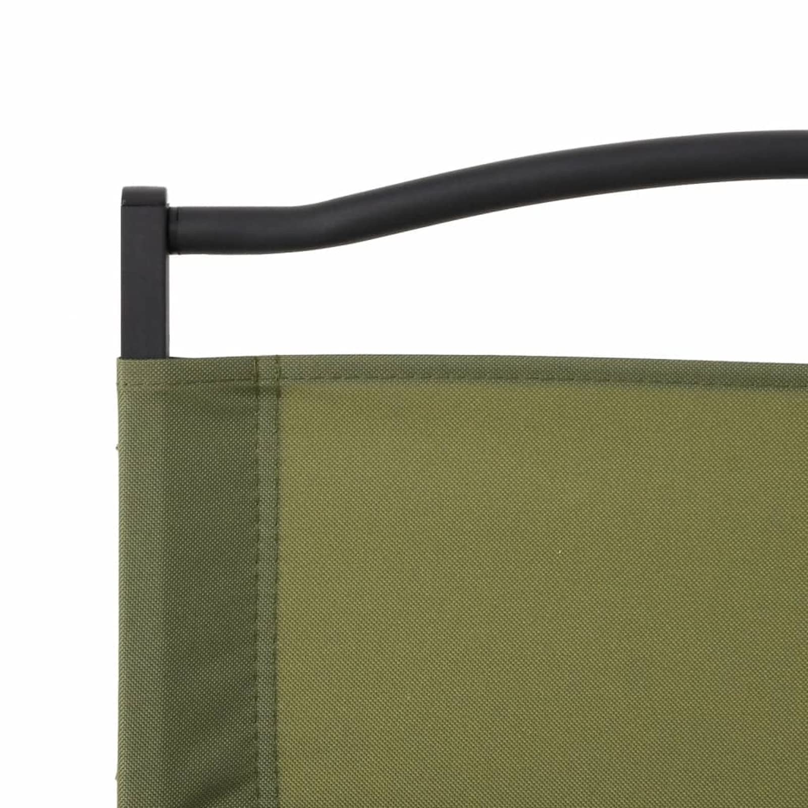 Tidyard Campingstühle 2 STK.Camping-Klappstuhl Picknickstuhl Camping-Stühle Outdoor-Möbel Gartenmöbel Klappbar Strandkorb Picknick Leicht Balkonstuhl 54 x 43 x 59 cm (L x B x H) Oxford-Gewebe Grün