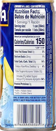 Goya Foods Pear Nectar, 9.6 Fl Oz (Pack of 24)