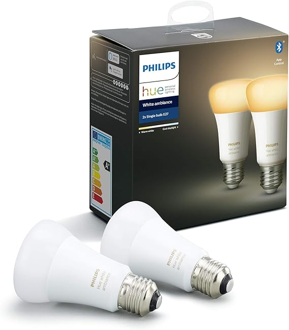 Philips Hue Ampoule Connectée White & Color Ambiance – E27 – 9W – Neuf