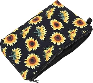 Ipetboom Bolsa de lavado de lona para maquill...