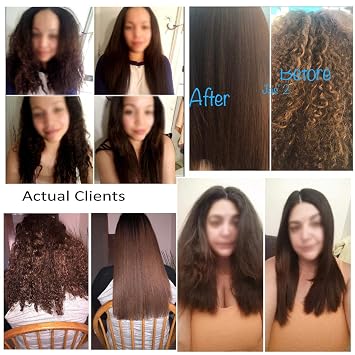 INVERTO ONE Formaldehyde-Free Keratin Hair Treatment for Curly Hair by KERATIN RESEARCH - Kit with 120ml Treatment, Deep Moisturizing Mask, and Clarifying Shampoo