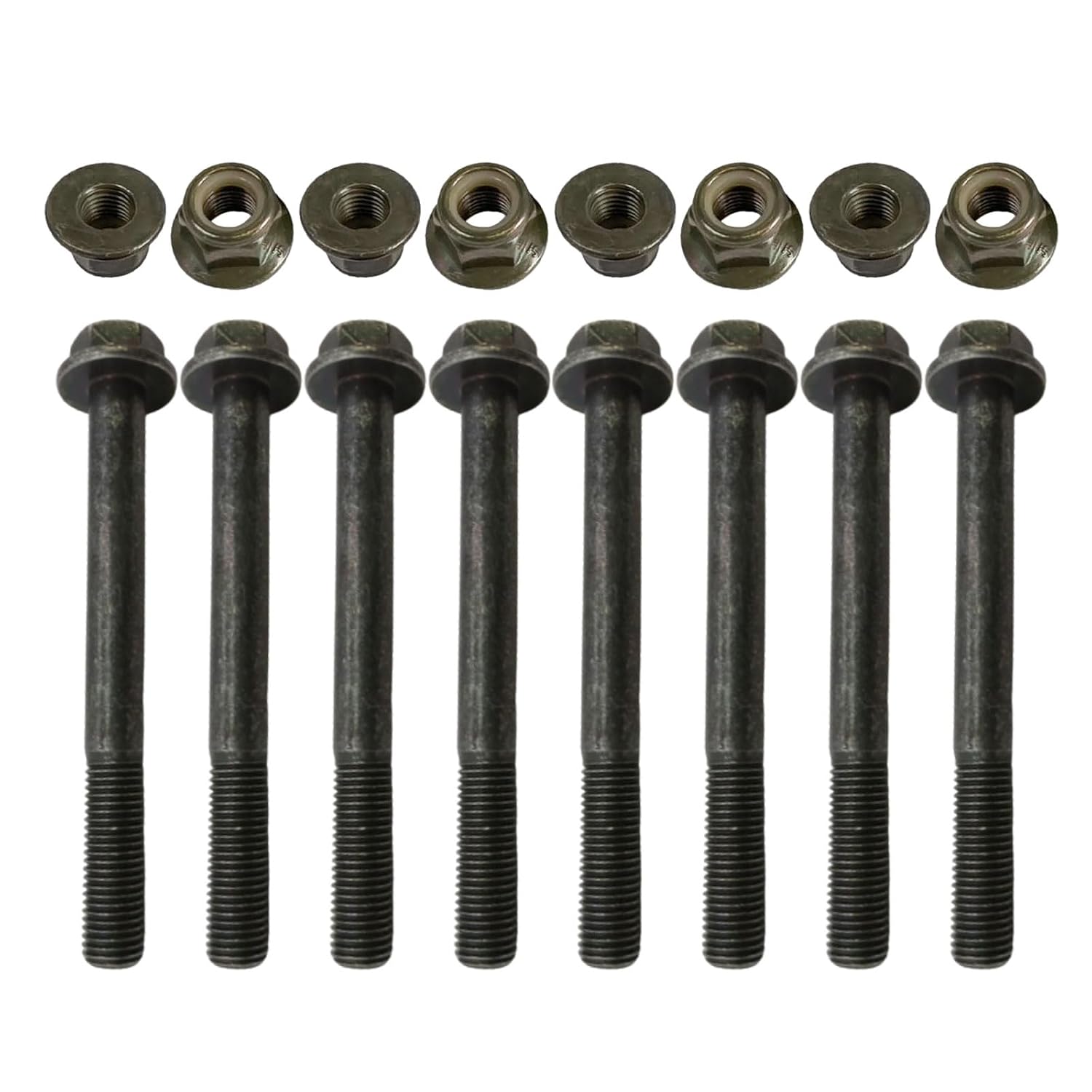 8PCS 7518560 7519043 Control A-Arm Screw Bolt with Nut Set Fits for Polaris for Sportsman