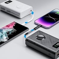 PZOZ 20000 mAh Power Bank 22.5W, iPhone Samsung iPad Drone Switch Gyorstöltés 4