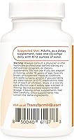Vista 3 de TransformHQ Vitamina K2 (MK7) (100 mcg) + vitamina D3 (5000 UI) 120 cápsulas blandas, sin gluten y sin OMG