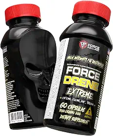 Termogênico Importado Forcedrene Extreme 60 cápsulas, Force Full Labz