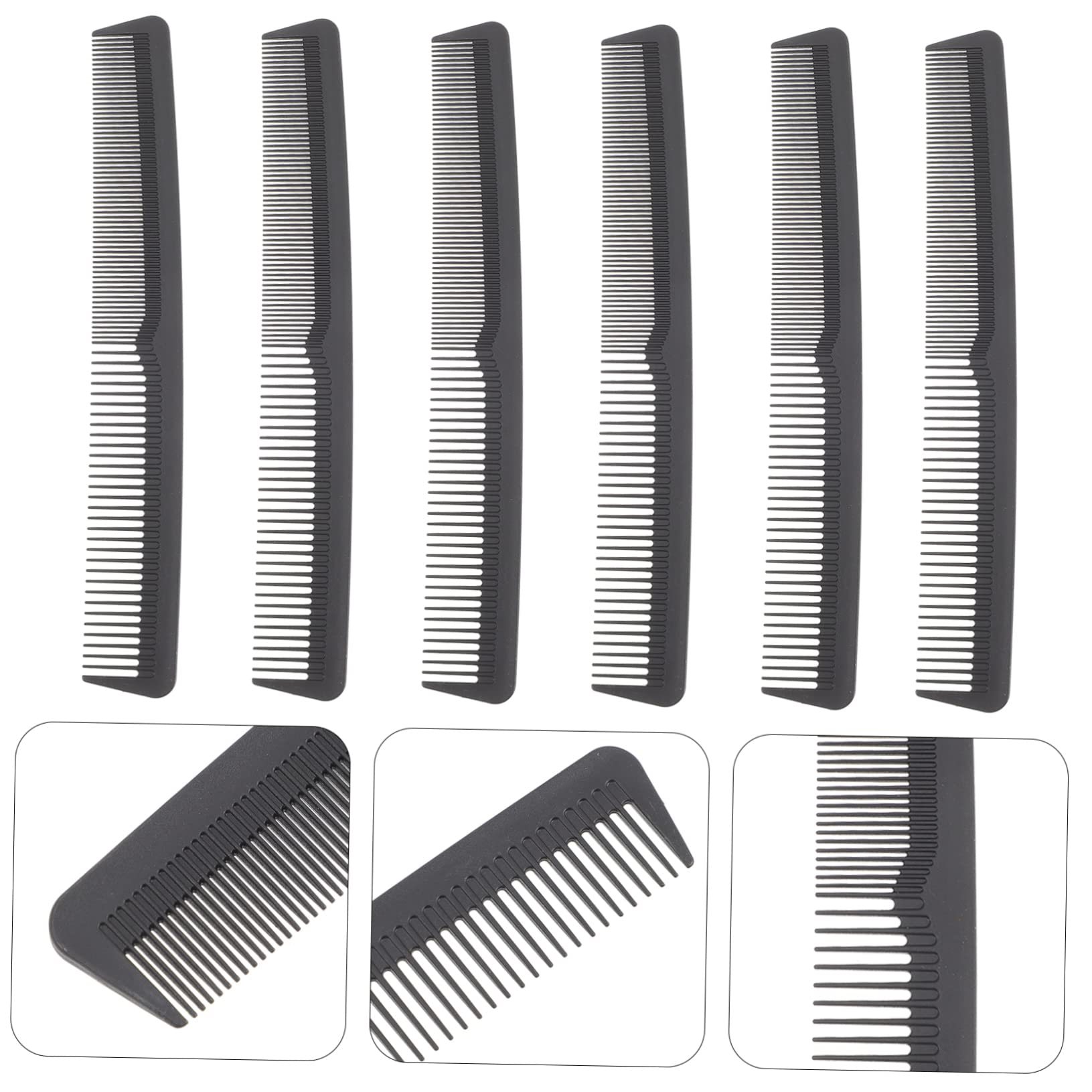 Baluue 24stücke Teiliges Feinen Und Zahnkämmen Kunststoff Für Und Antistatisch Für Haarschnitt Und Styling Geeignet Für Dünnes Und Dickes Haar Und Trocken