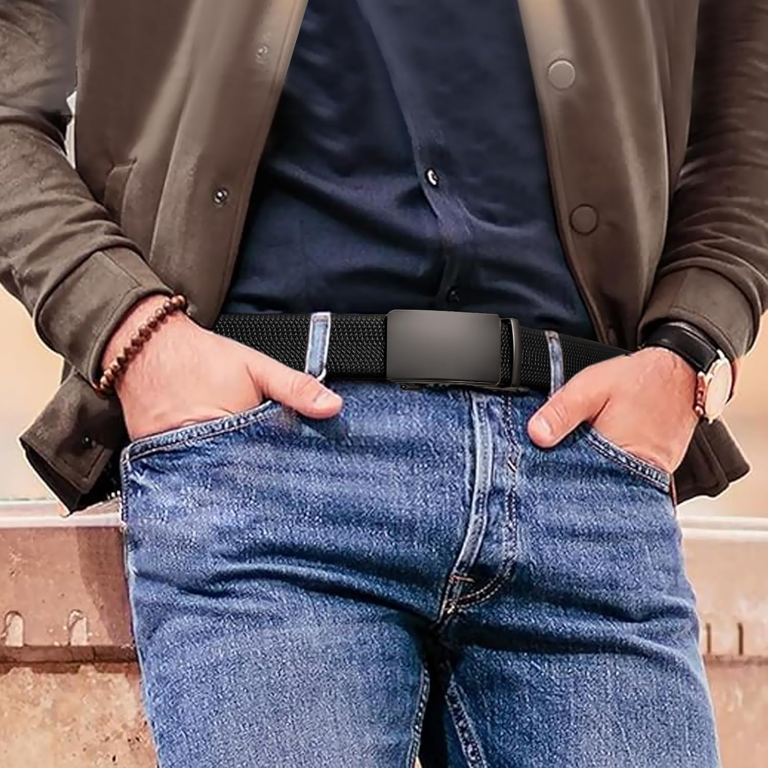 FALAN MULE Mens Ratchet Belt Adjustable Belts for Mens - Image 7