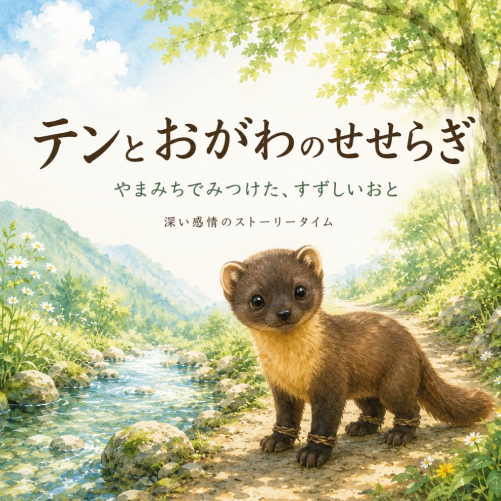 テンとおがわのせせらぎ: やまみちでみつけた、すずしいおと