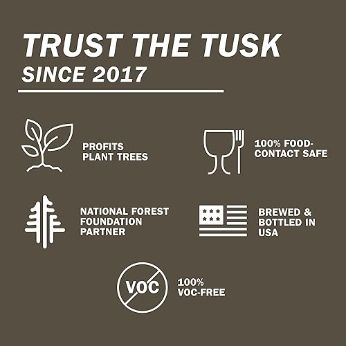 Miniatura 8 de Walrus Oil - Aceite danés con acabado para muebles. Sellador de madera a base de aceite Tung. Naturalmente libre de COV, acabado mate, botella de 8