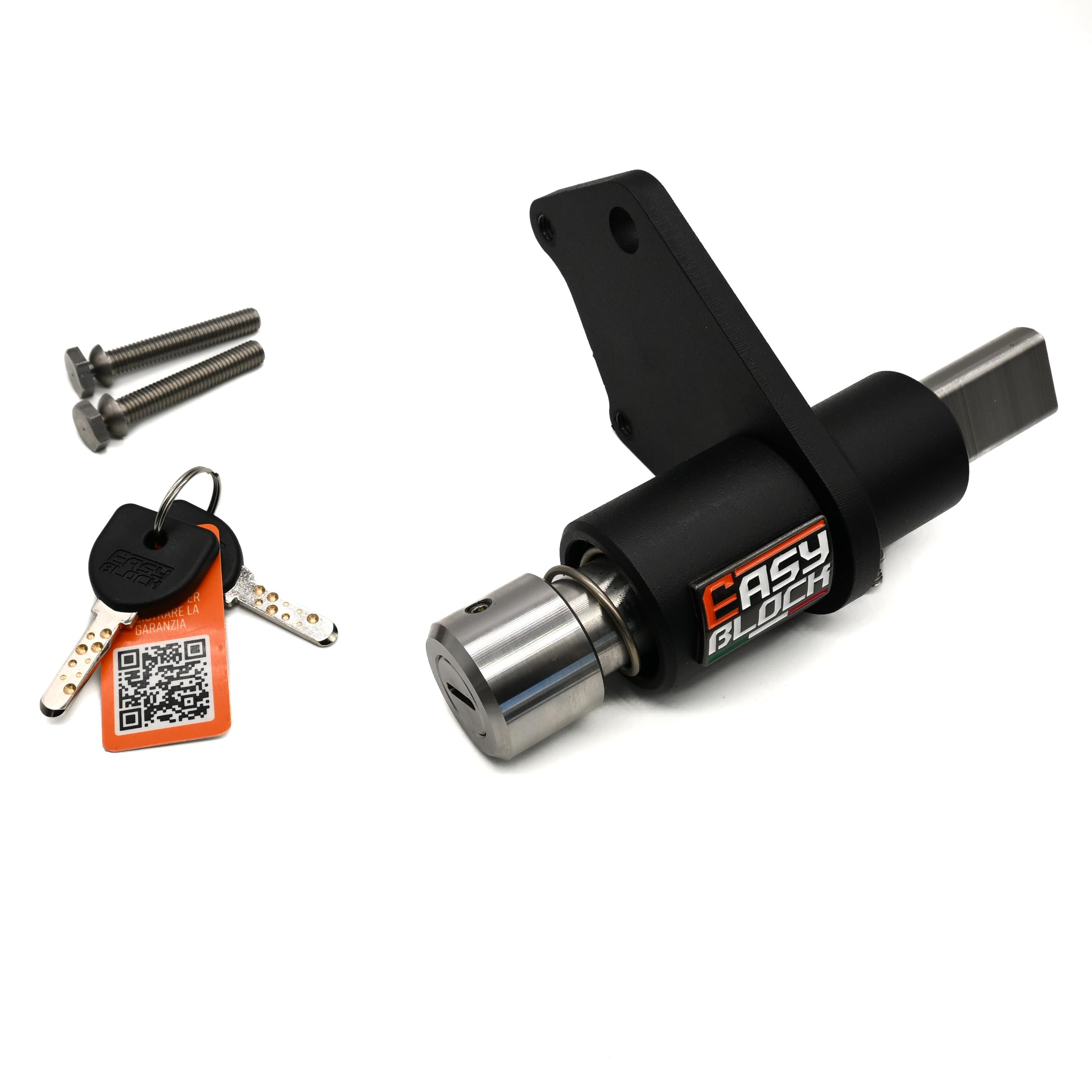 EASYBLOCK Antifurto Moto Compatibile con Piaggio VESPA Primavera - Sprint - 125 150 dal 2026 (freno a disco) Antifurto Blocca Ruota Blocca Disco Lucchetto Protezione Installato su Moto E Scooter
