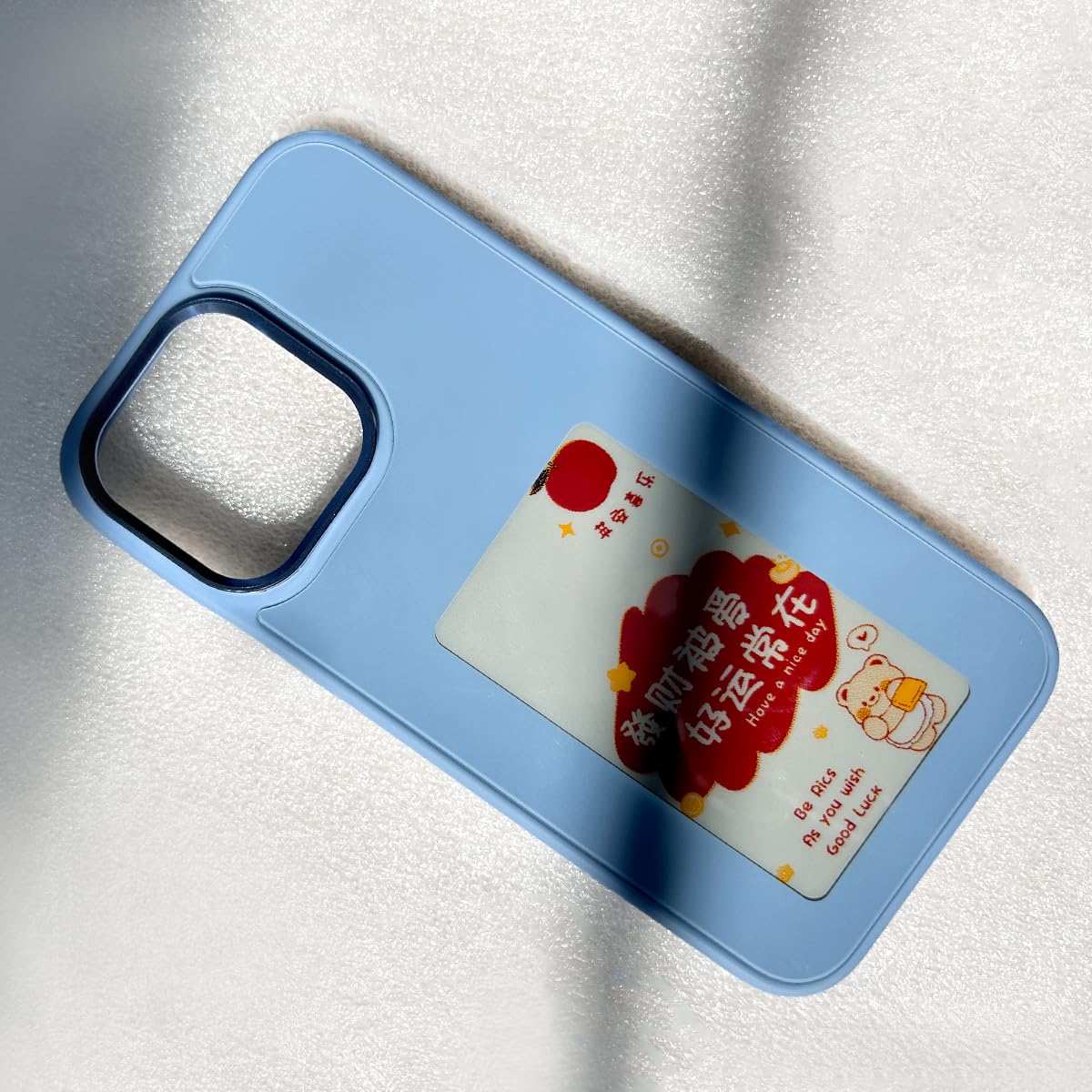 QSM E-Ink - Custodia per telefono NFC fai da te compatibile con iPhone14 Pro Max, custodia per telefono cellulare con schermo d'inchiostro per iPhone, custodia in TPU anti-goccia (per iPhone 14 Pro