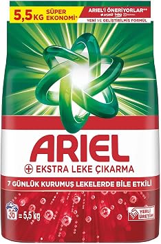 Ariel Oxi 5,5 Kg Hızlı Çözünme Toz Çamaşır Deterjanı