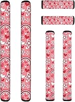 Vista 26 de Juego de 6 fundas para manijas de puerta de refrigerador, protector antideslizante para refrigerador, horno, lavavajillas, mantiene