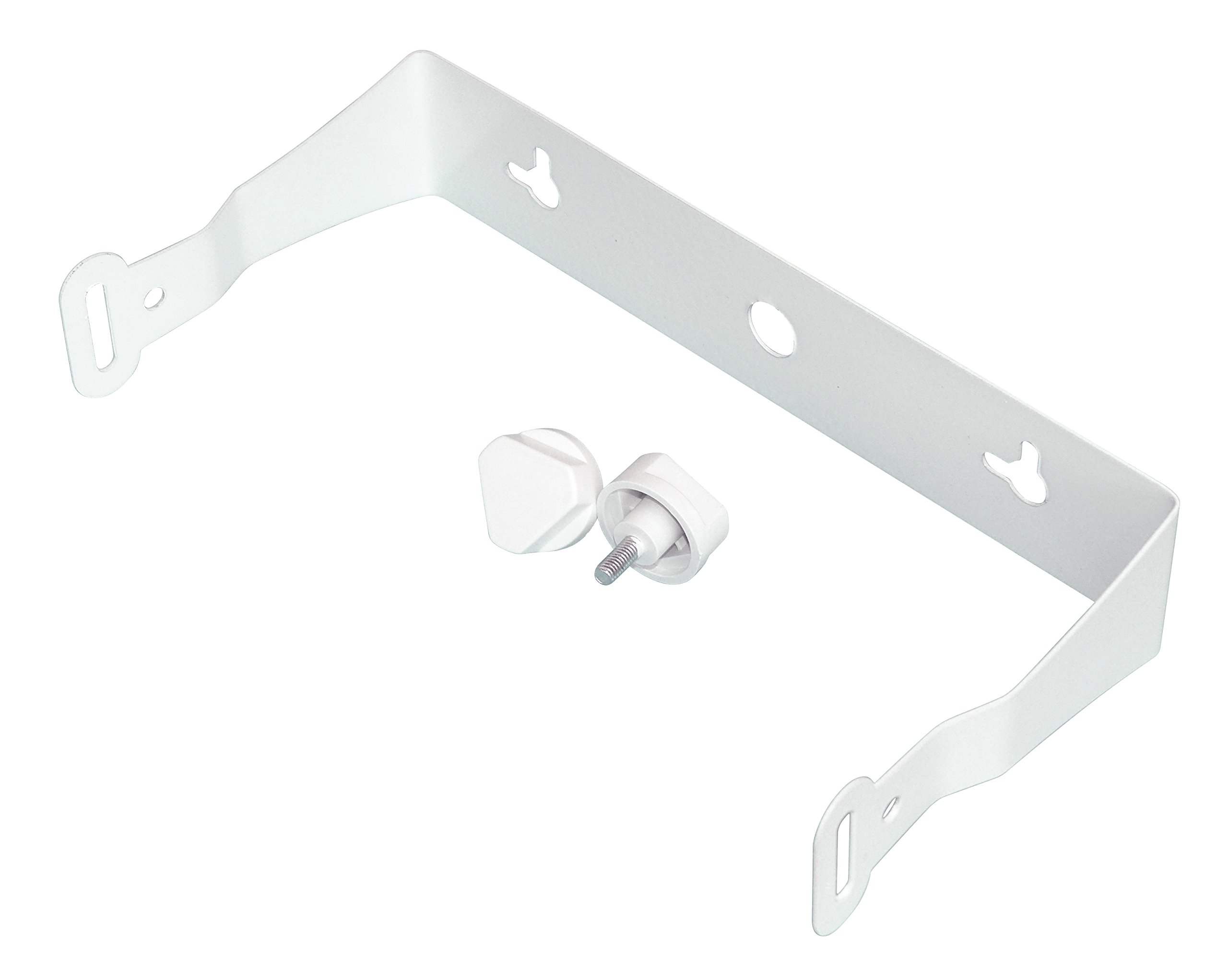 Dynavox 3-Wege Mini-Box mit Halterung für Wandmontage, Paar, Kleiner Surround-Lautsprecher für Heimkino, Weiss