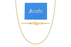 Cadenas de Oro Italiano Sólido de 14K de 1,3 mm de Espesor para Mujeres