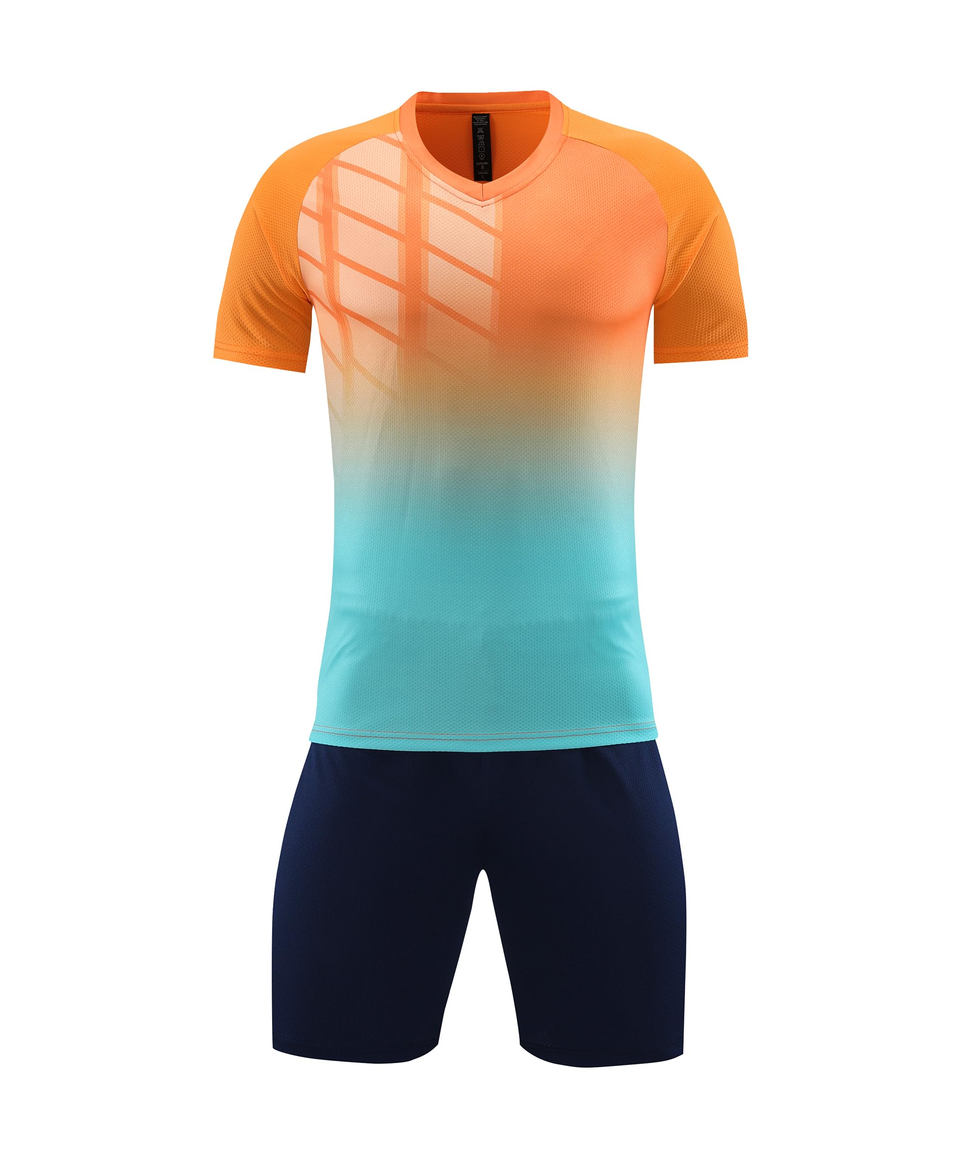 M2C Kids Soccer Jersey Set Athletic Team Uniform Shirt and Shorts
