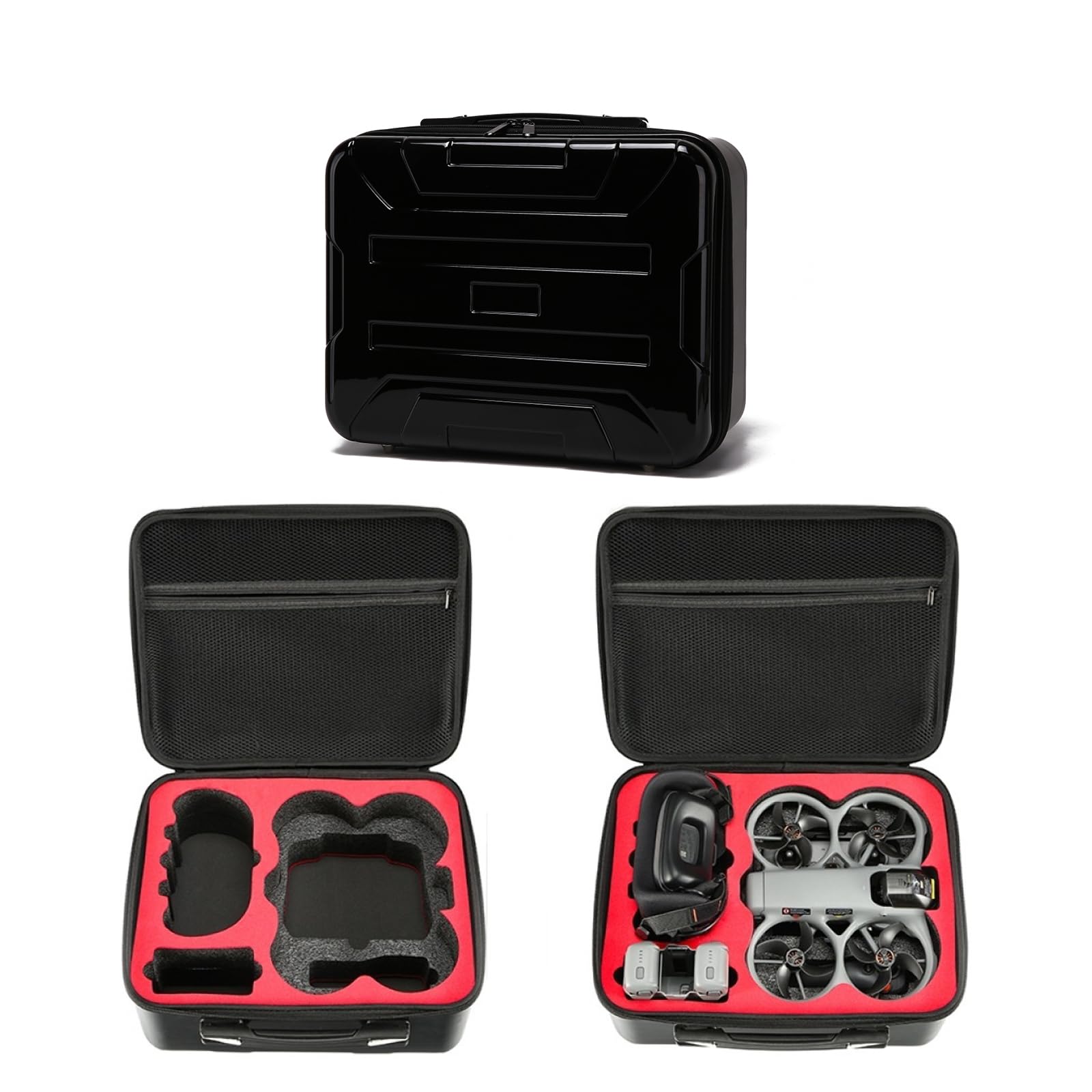 Hartschalen-Tragetasche für DJI Avata 360, Drone Fly More Combo, für Goggles N3/G3, Fernsteuerung, Joystick 3 Zubehör (nur Tasche)