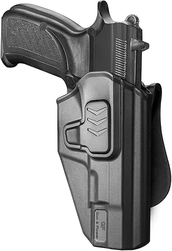 Funda de remo OWB para CZ 75 B, solo para CZ 75 B, no para otras series CZ. Funda de transporte para cintura exterior, sistema de liberación de