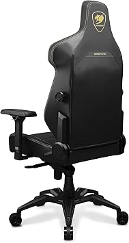 COUGAR Armor Evo Gaming Chair with Breathable Premium PVC Leather, Integrated 4-Way Lumbar Support and Magnetic Neck Pillow Foam (Royal)