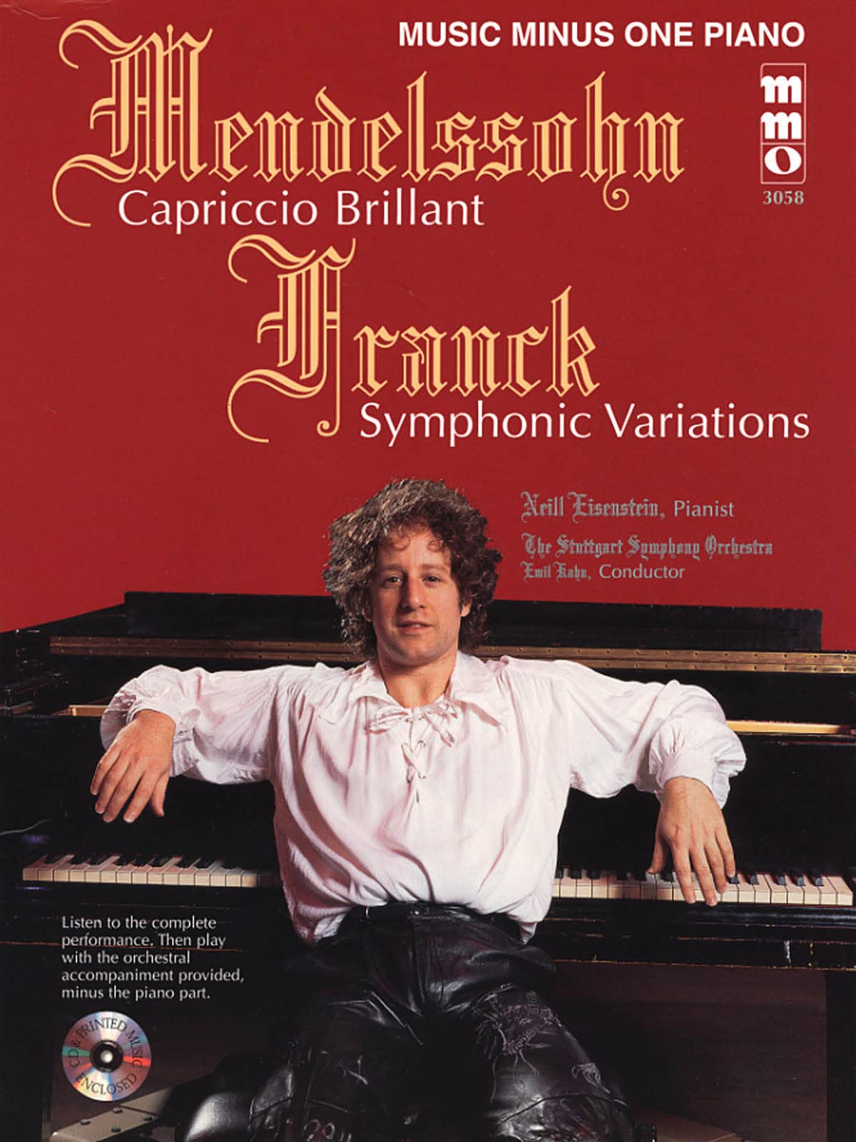 Capriccio Brilliant Mendelssohn Franck partitions pour piano et orchestre accompagnement