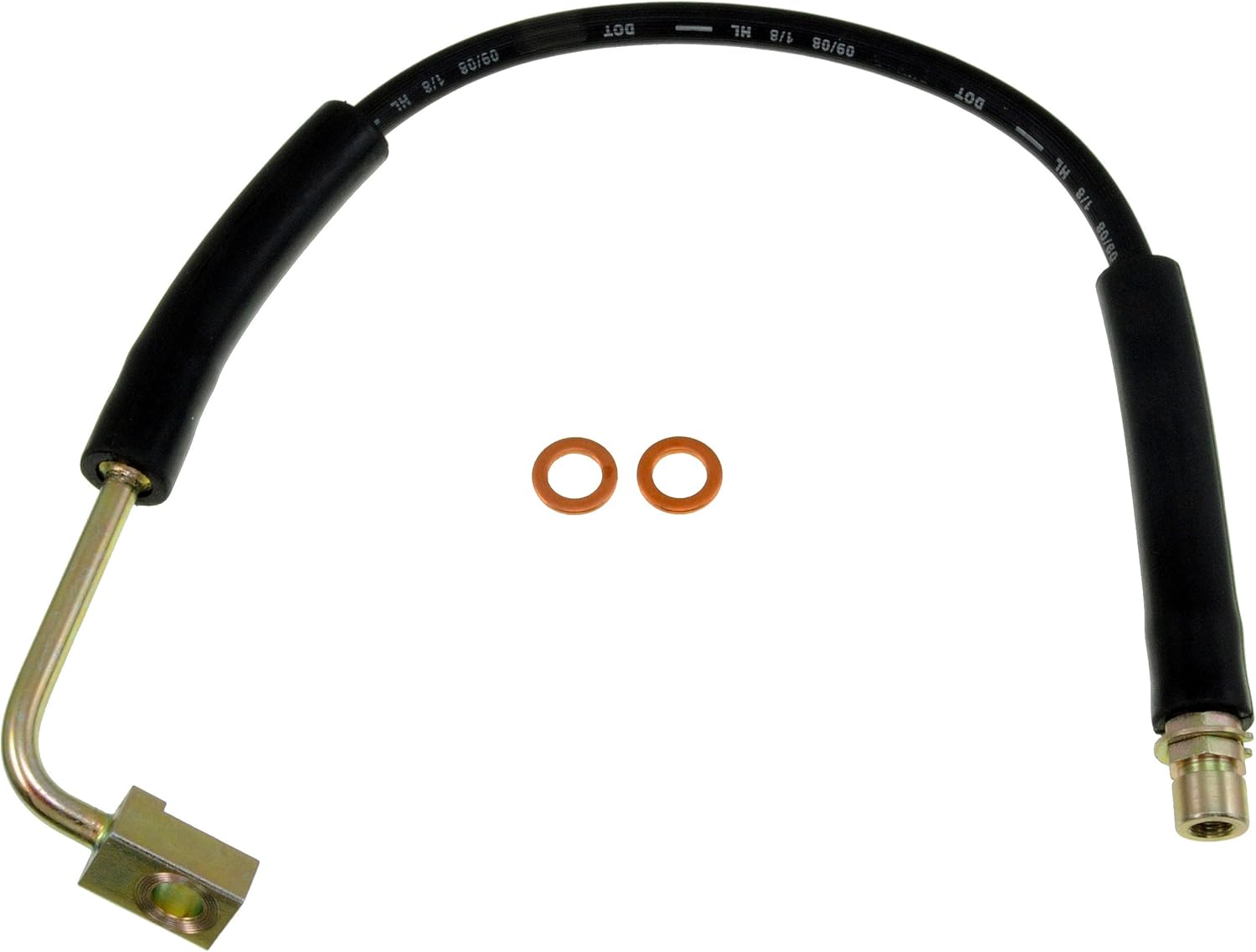 Dorman H381212 Front Driver Side Brake Hydraulic Hose Compatible with Select Chevrolet/GMC Models