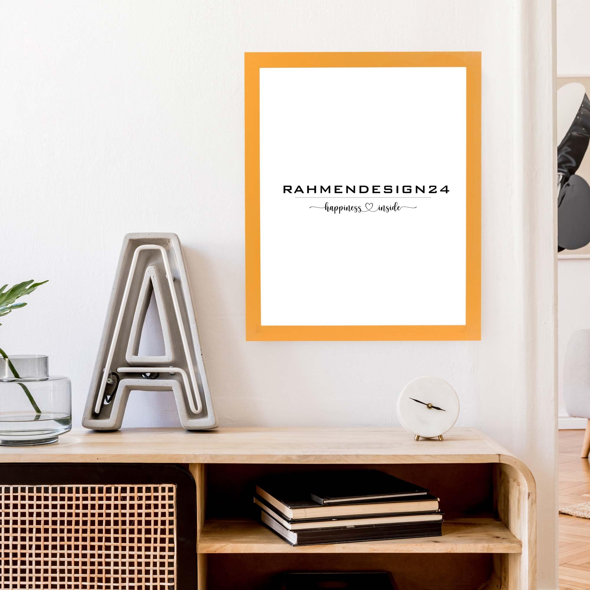 Milano - Marco de fotos (60 x 120 cm), color amarillo