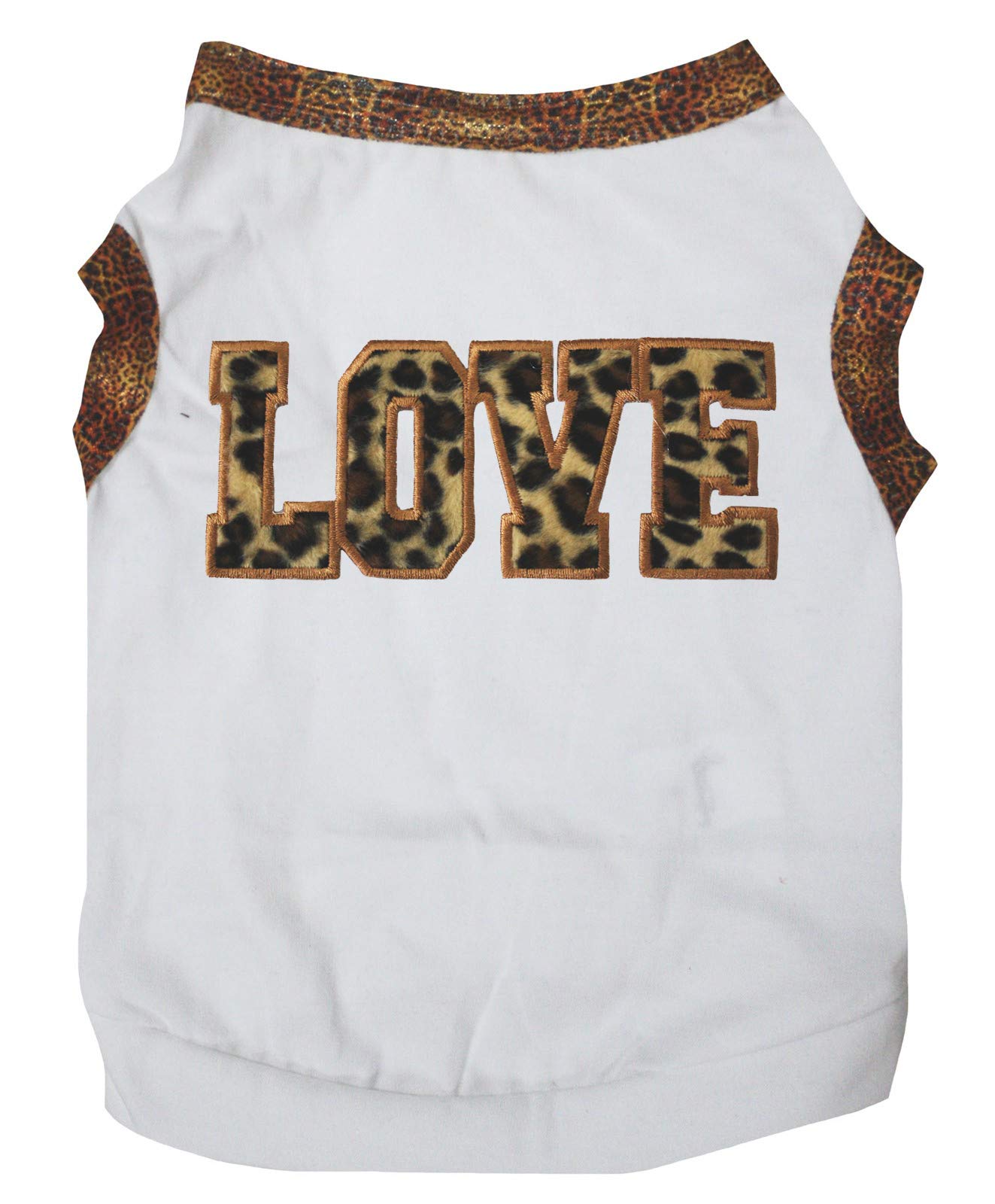 Chemise pour chien Blanc XXXL évite les irritations Leopard Love Puppy