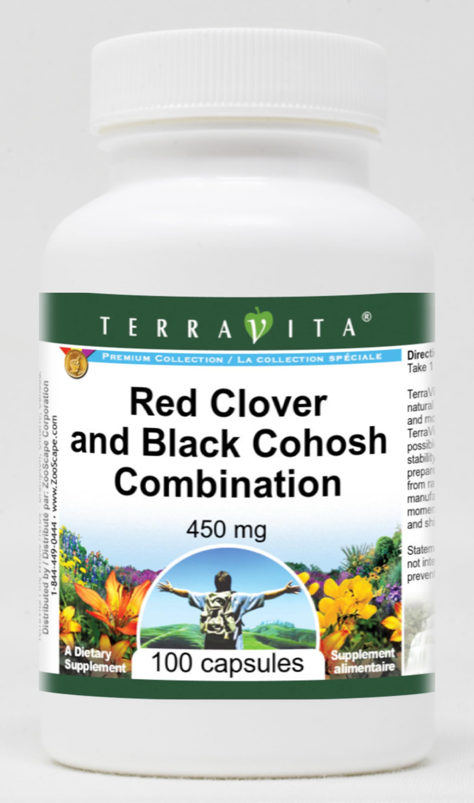 Amazon.com: Red Clover and Black Cohosh Combination - 450 mg (100
