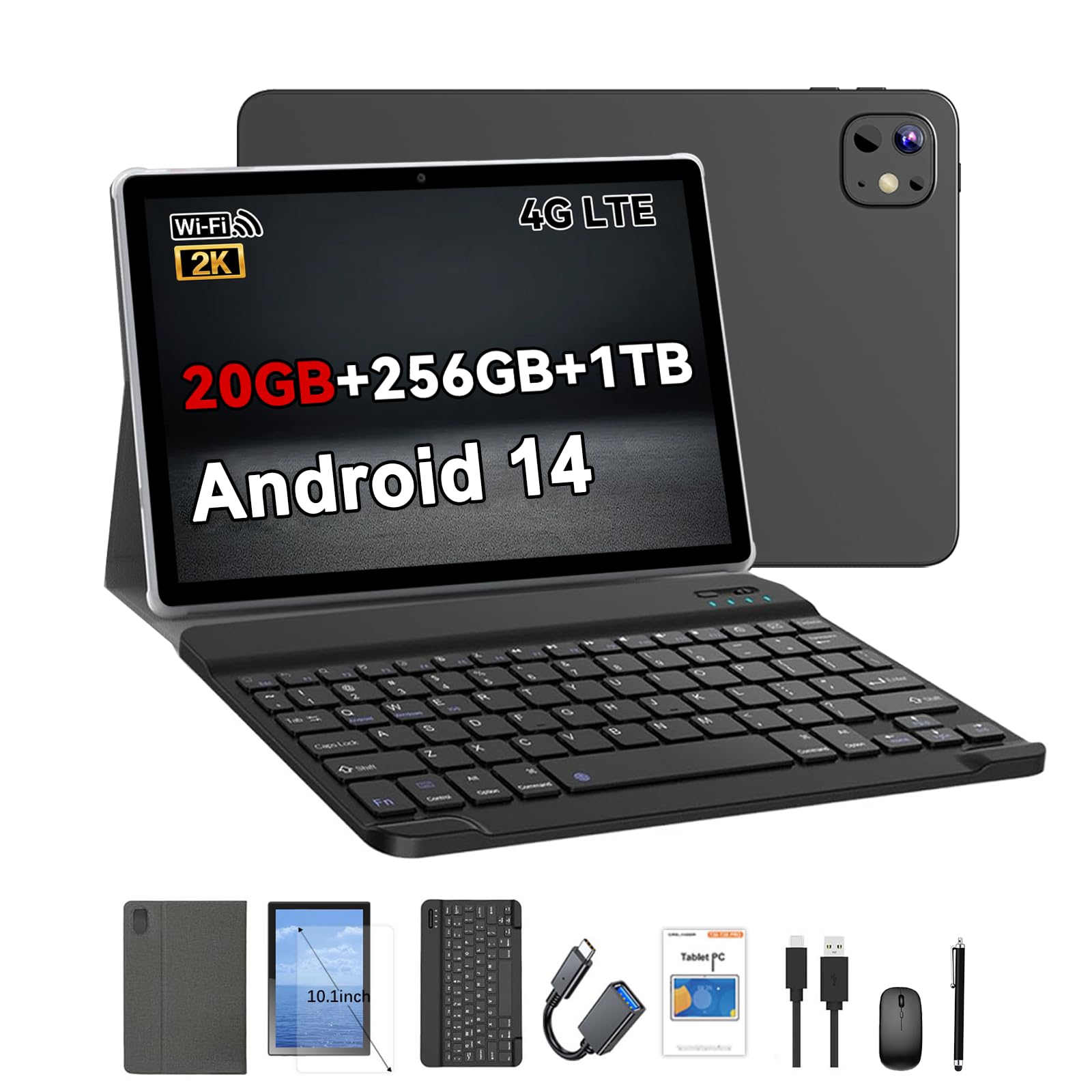 CRELANDER 10.1インチ タブレット Amazon.com : Crelander 10.1 Inch Android 14 Tablet with SIM Card