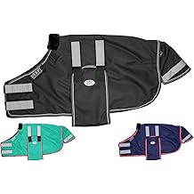 Derby Originals Reflective Safety No Hardware Winter Turnout Blanket for Foals & Mini Horses &ndash; 1200D Waterproof Ripstop, 150g Insulation, Triple Layer Breathable 210T Lining, 2 Year Warranty