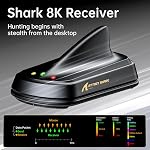ATTACK SHARK X11Ultra 8K Carbon Fiber Wireless Gaming Mouse-Red+Tape | 42000 DPI-PAW3950 MAX Sensor-63g Lightweight,Nordic 54L15 MCU Chip,Wired/BT/2.4Ghz,100 Million Clicks,Programmable for PC Mac