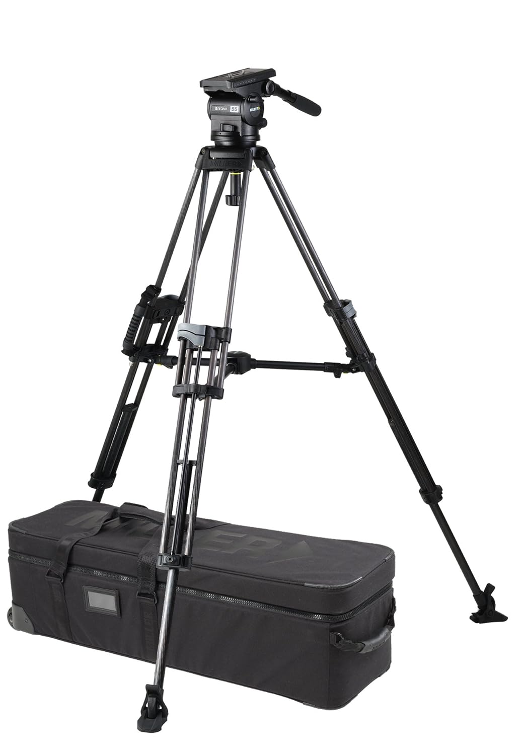 Miller 1726 Arrow 55 ENG CF Tripod Black