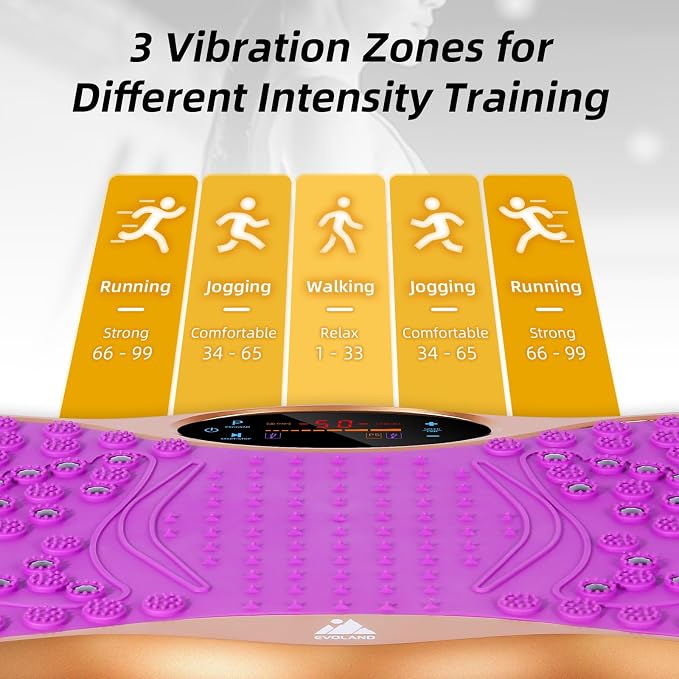 Plataforma vibratoria AGM 3D con 99 niveles de velocidad miniatura 5